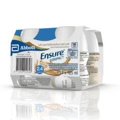 Abbott Ensure Compact Alimento A Fini Medici Speciali Ipercalorico E Proteico Caffe 4X125Ml