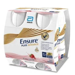 Abbott Ensure Plus Advance Alimento A Fini Medici Speciali Iperproteico Ed Ipercalorico Fragola
