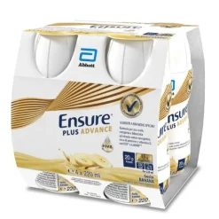 Abbott Ensure Plus Advance Alimento A Fini Medici Speciali Ipercalorico E Iperproteico Banana 4X220M