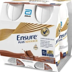 Abbott Ensure Plus Advance Alimento A Fini Medici Speciali Ipercalorico E Iperproteico Cioccolato 4X