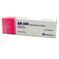 Ab-300 Crema Ginecologica 1% 30 G Disinfezione Intima