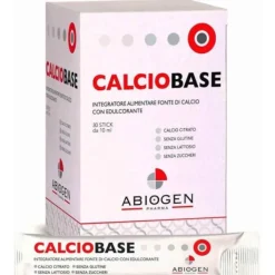 Abiogen Calciobase Integratore Di Calcio 30 Stick Salute Delle Ossa