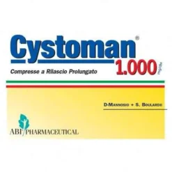 Abi Pharmaceutical Cystoman 1000 Integratore Contro Cistiti 12 Compresse