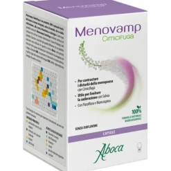 Aboca Menovamp Cimicifuga Integratore Per La Menopausa 60 Capsule