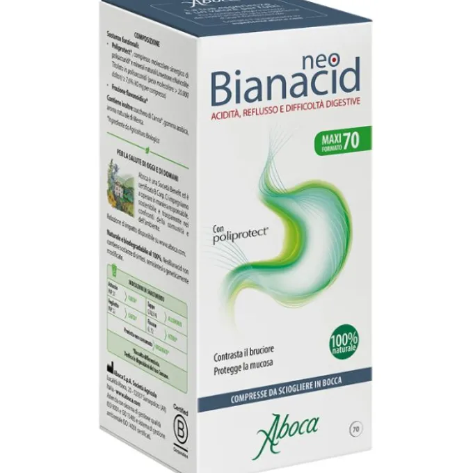 Aboca Neobianacid 70 Compresse Masticabili Acidita'