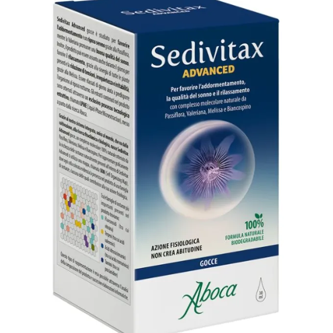 Aboca Sedivitax Advanced Integratore Per Favorire Il Sonno Gocce 30 Ml