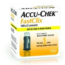 Accu-Chek Fastclix Lancette Pungidito 100+2 Pezzi