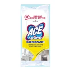 Ace Salviette Igienizzanti Sgrassanti 40 Pezzi Detersione Casa
