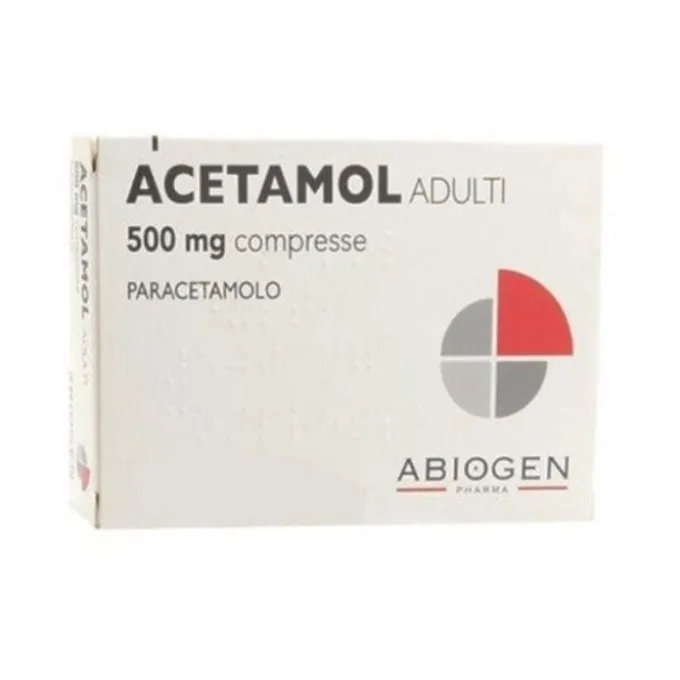 Acetamol Adulti 20 Compresse 500Mg
