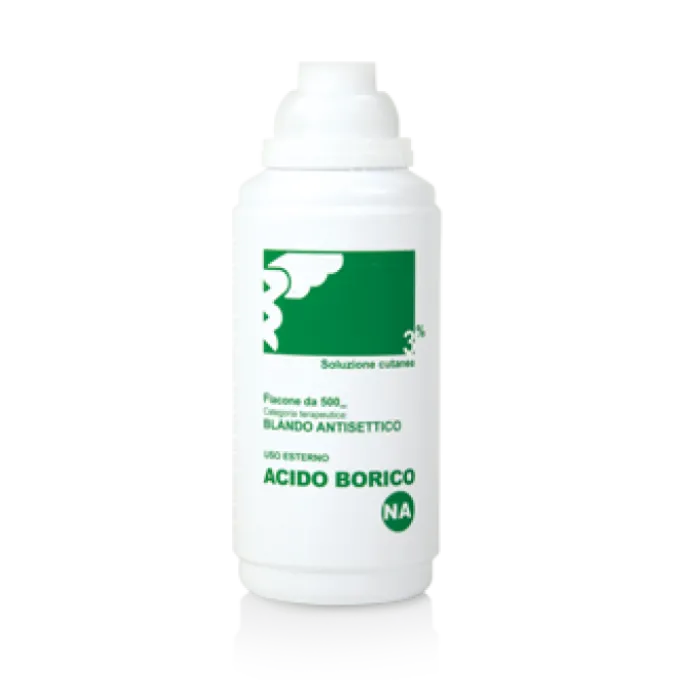 Acido Borico Sol Cut 3% 500Ml