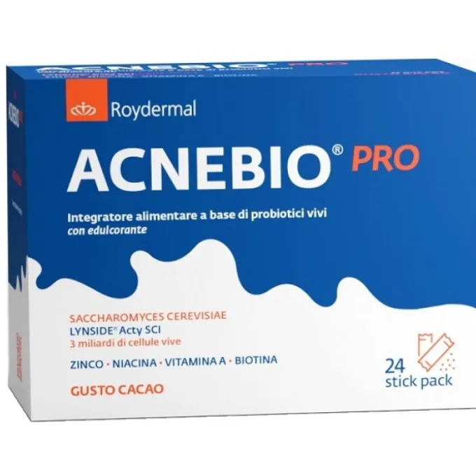 Acnebio Pro 24 Stick Pack Fermenti Lattici