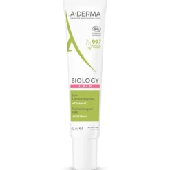 Aderma A-Derma Biology Trattamento Dermatologico Lenitivo 40 Ml Idratanti Viso Pelle Secca