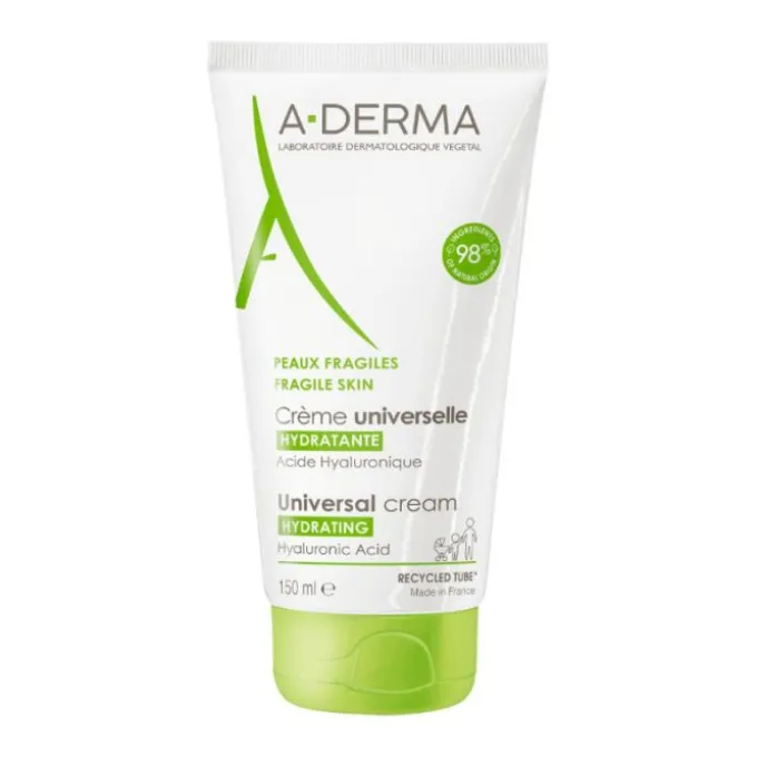 Aderma A Derma Les Indispensables Crema Universale Idratante Idratazione Pelle Normale