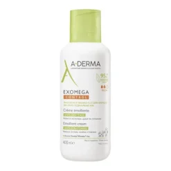 A-Derma Exomega Control Crema Emolliente Anti-Grattage Per Pelle Secca O A Tendenza Atopica 400 Ml