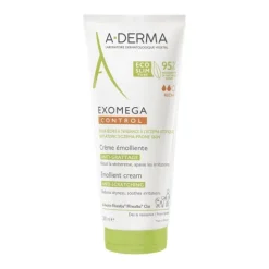 A-Derma Exomega Control Crema Emolliente Sterile Anti-Grattage Per Pelle Secca O A Tendenza Atopica 200 Ml