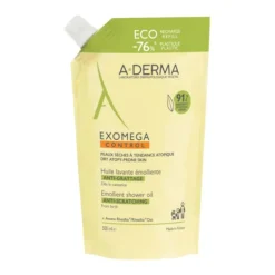 A-Derma Exomega Control Olio Lavante Emolliente Anti-Grattage Refill Per Pelle Secca E A Tendenza Atopica 500 Ml