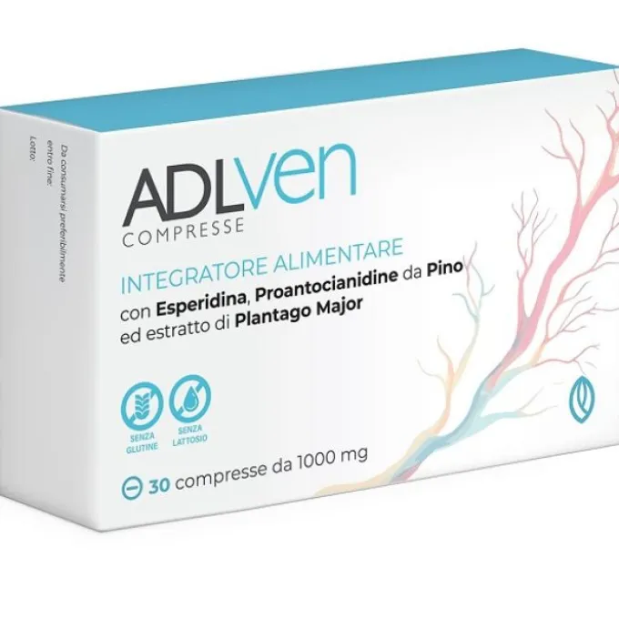 Adlven 30 Compresse 1000 Mg Integratori Venotonici