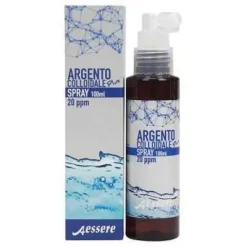 Aessere Argento Colloidale Plus Spray 20 Ppmm Antibiotico 100 Ml Disinfettanti