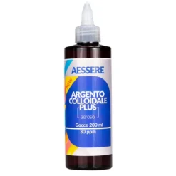 Aessere Argento Colloidale Plus 30Ppm Gocce 200 Ml Cicatrizzanti