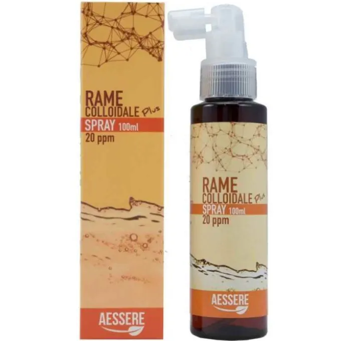 Aessere Rame Colloidale Plus Spray 20Ppm 100 Ml Disinfettanti