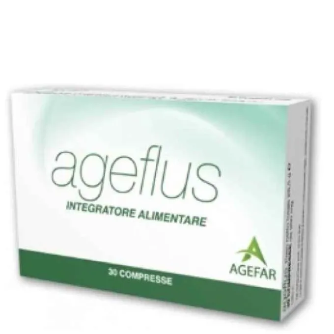 Agefar Ageflus Integratore 30 Compresse Salute Intima Uomo
