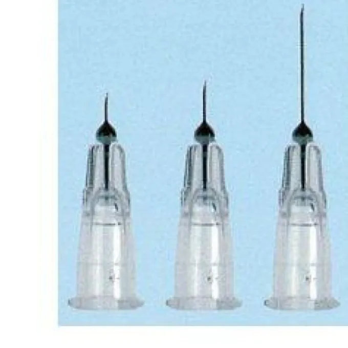 Ago Per Microiniezione Gauge30 Diametro 0,30X6 Indicato Perterapie Sclerosanti Cono Luer Scatola 100 Pezzi