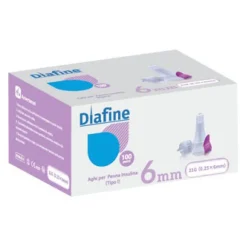 Ago Pungidito Per Insulina Diafine 31Gx6Mm 100 Pezzi Aghi Per Insulina