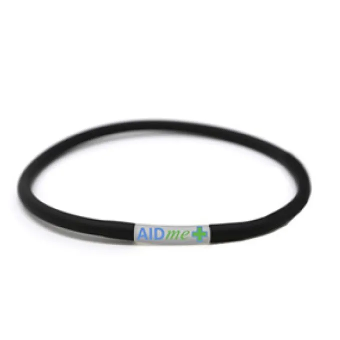 Aidme Bracciale Salvavita Blu Con Sistema Nfc Degenza