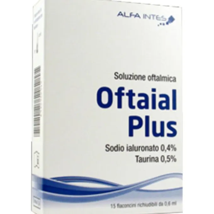 Alfa Intes Oftaial Plus Soluzione Oftalmica 15 Flaconcini Occhi Secchi