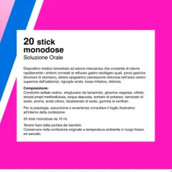 Alfasigma Biochetasi Reflusso Integratore Aroma Arancia 20 Stick
