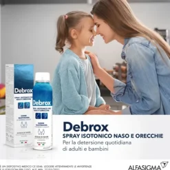 Alfasigma Debrox Spray Isotonico Naso E Orecchie 125 Ml