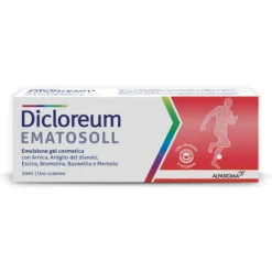 Alfasigma Dicloreum Ematosoll Gel 50 Ml Traumi Ed Ematomi