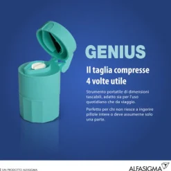 Alfasigma Genius Il Taglia Porta Frantuma Pillole Strumenti Sanitari