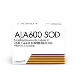 Alfasigma Integratori Alasod 600 Integratore Antiossidante 20 Compresse Salute Del Sistema Nervoso