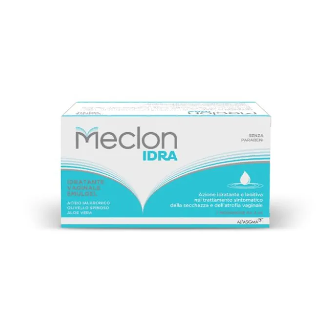 Alfasigma Meclon Idra Emulgel Idratante Vaginale 7 Monodose 5 Ml Secchezza Intima