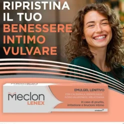 Alfasigma Meclon Lenex Emulgel Per Bruciore, Dolore E Prurito Vaginale 50 Ml