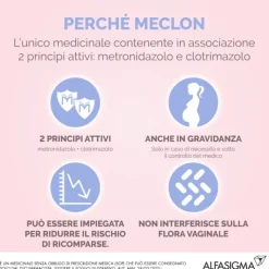 Alfasigma Meclon Soluzione Vaginale 5 Flaconi 10 Ml