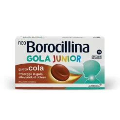 Alfasigma Neoborocillina Gola Junior Gusto Cola 15 Pastiglie Infiammazione Bocca E Gola Pastiglie