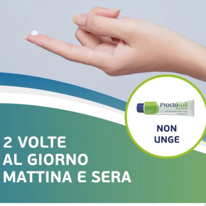 Alfasigma Proctosoll Allevia Gel Per La Prevenzione E Cura Della Sindrome Emorroidaria 40 Ml