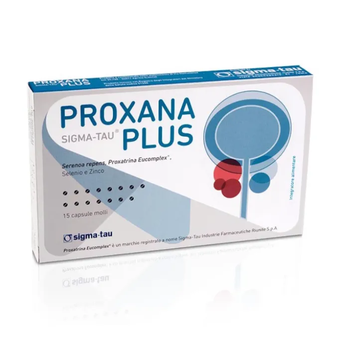 Alfasigma Proxana Plus 15 Capsule Salute Intima Uomo