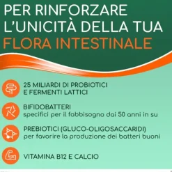 Alfasigma Yovis Rigenera 50+ Integratore Fermenti Lattici 10 Bustine