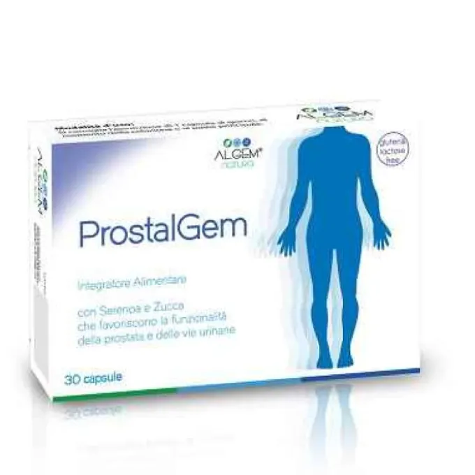 Algem Natura Prostalgem 30 Capsule Salute Intima Uomo