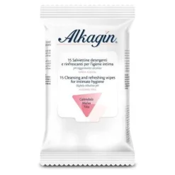 Alkagin Salviettine Detergenti Igiene Intima 15 Pezzi