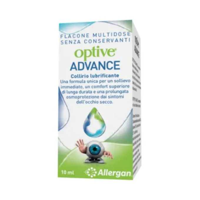 Allergan Optive Advance Soluzione Oftalmica 10Ml Occhi Secchi