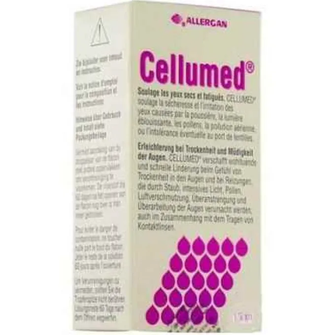 Allergan Spa Cellumed Soluzione Oftalmica Flacone 15 Ml Occhi Secchi