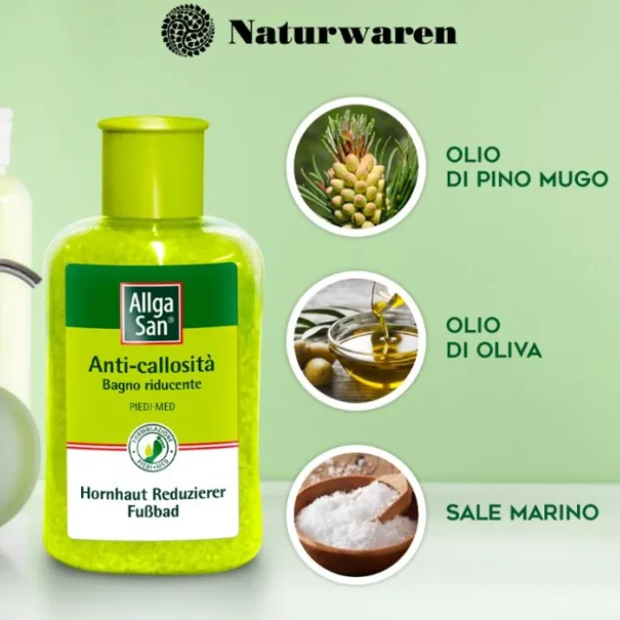 Allgasan Allga San Bagno Riducente Anticallosità 350 G Calli E Durezze