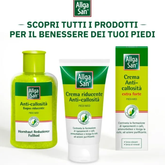 Allgasan Allga San Crema Riducente Anti Callosità 75 Ml Creme Secchezza Piede