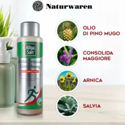 Allgasan Allga San Frizione Einreibung Extra Forte 250 Ml Creme Secchezza Piede