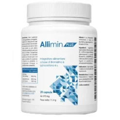 Allimin Plus 20 Capsule Integratori Venotonici