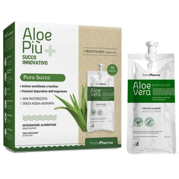 Aloe Vera Fresh Juice Succo Puro 10 Stick